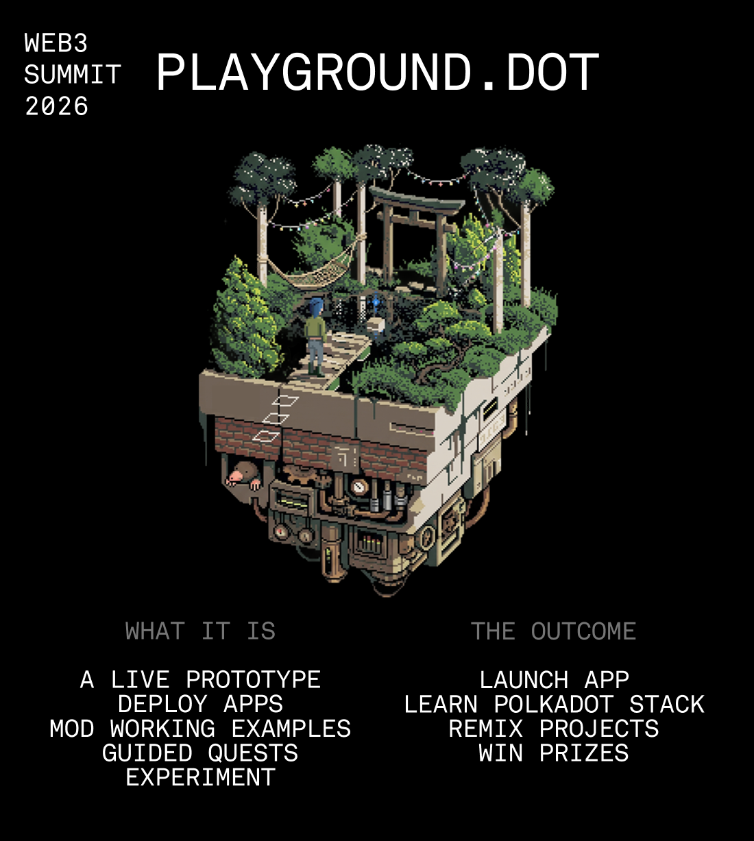 Playground.dot — collaborative build environment at Web3 Summit 2026